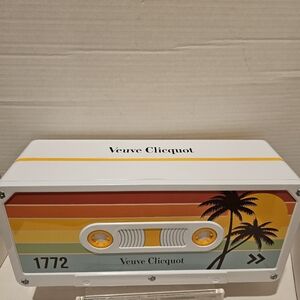 Veuve Clicquot 1772 Limited Edition Cassette Tape Champagne Bottle Holder
